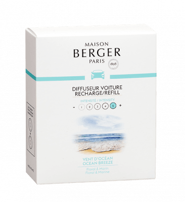 Maison Berger Sweden - Refill till bilen - Ocean Breeze 2-pack