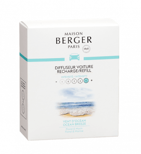Refill till bilen - Ocean Breeze 2-pack - Maison Berger Sweden