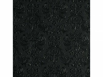 Svart servett 33*33cm