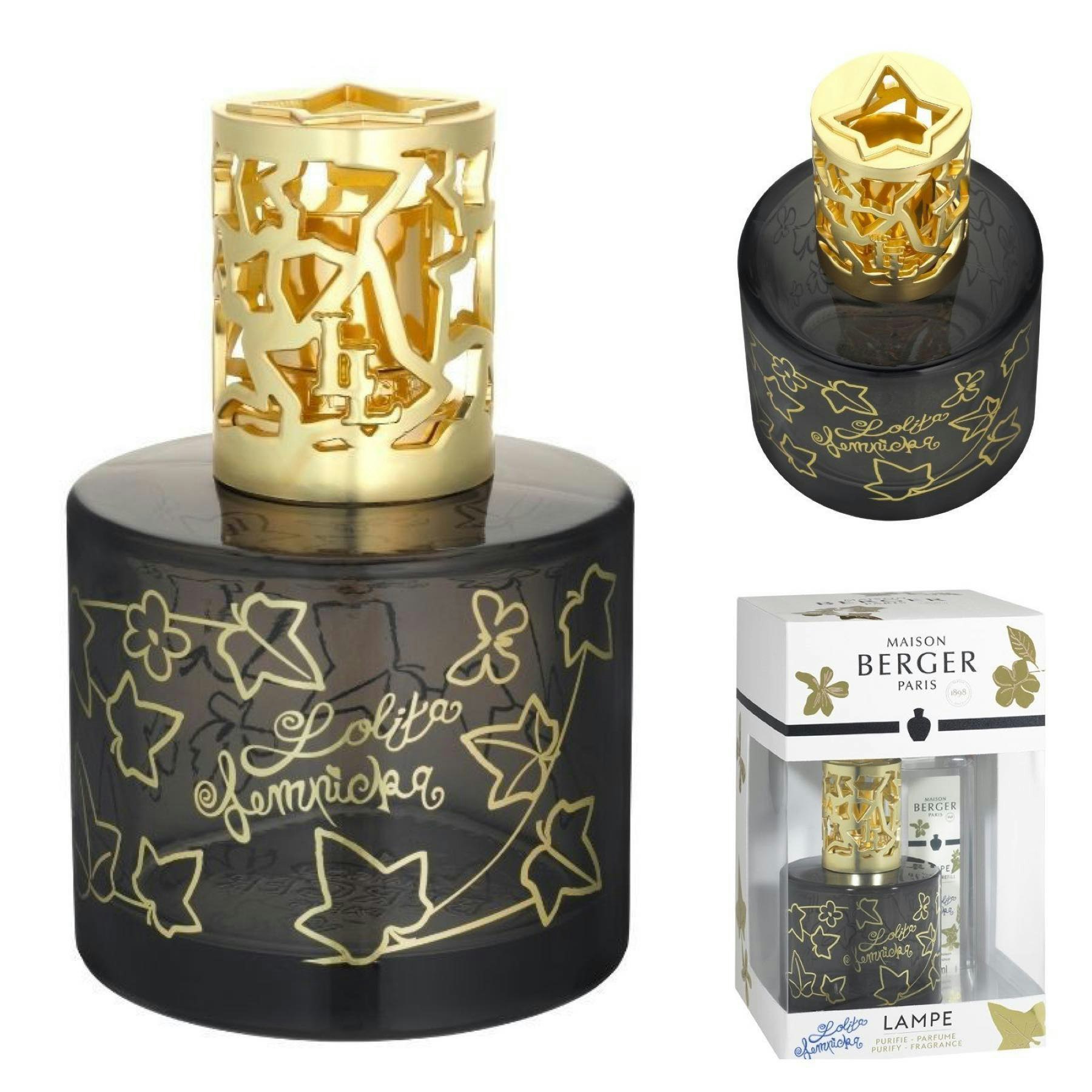 Lolita lempicka svart doftlampa + doften lolita lempicka - Maison Berger Sweden