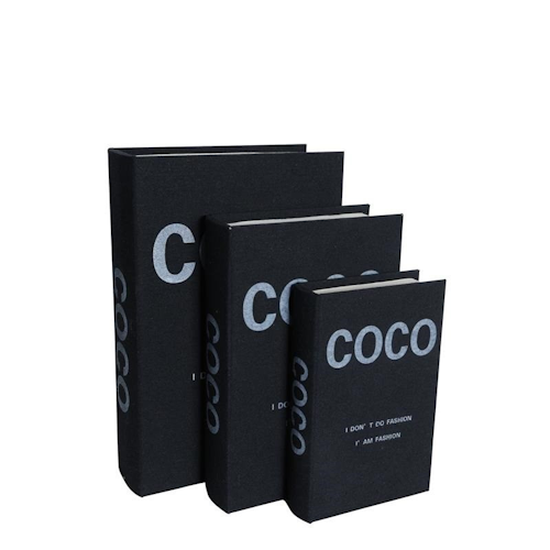COCO Bokförvaring Svart