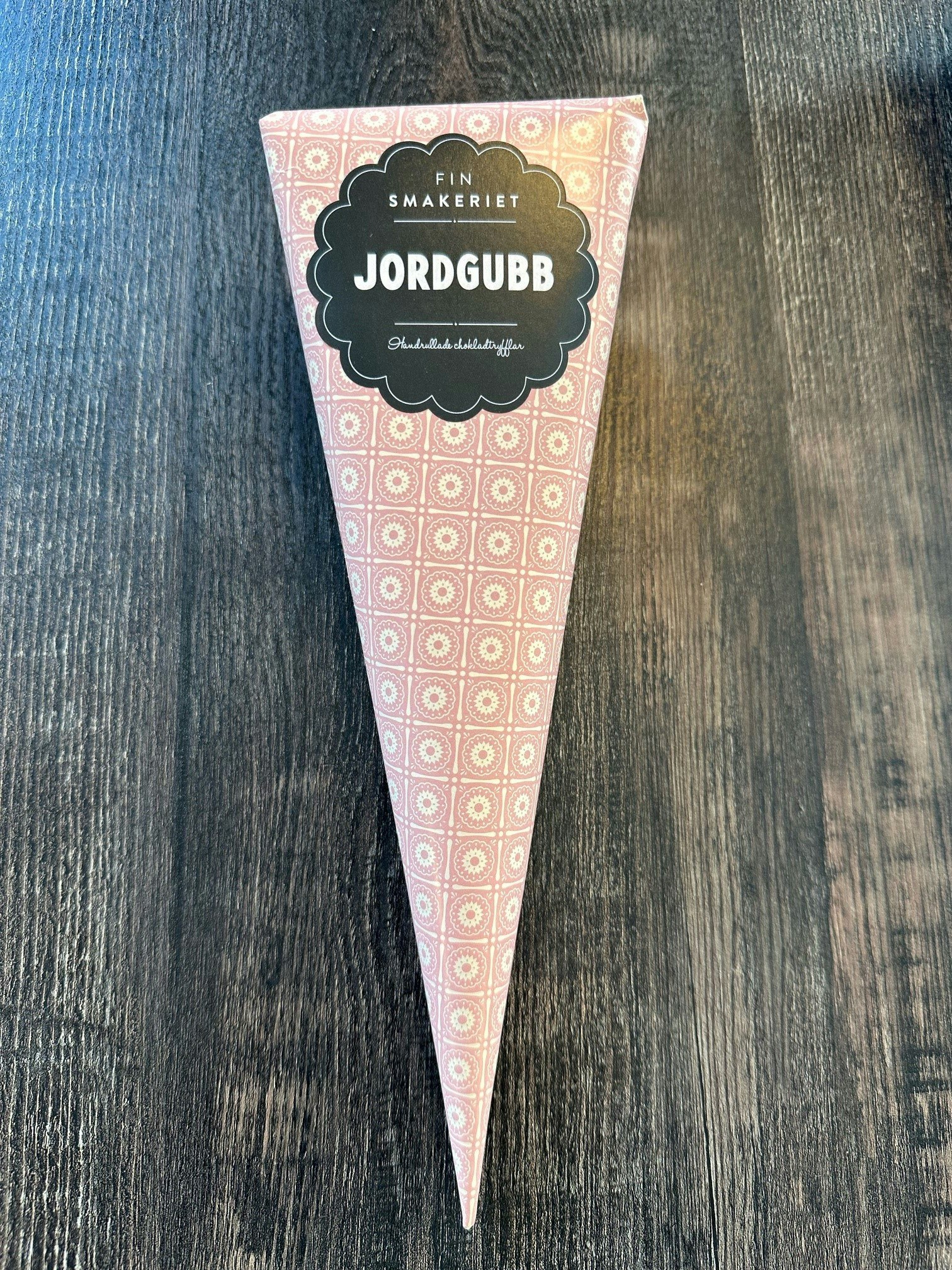 Jordgubb Chokladtryffel i strut