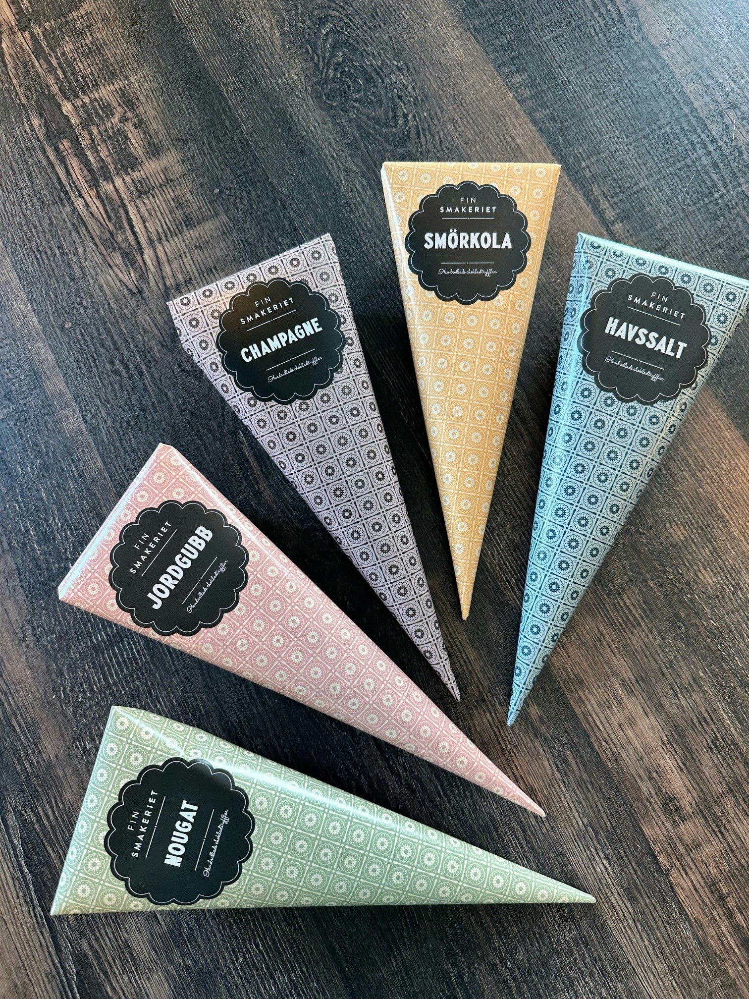 Nougat Chokladtryffel i strut