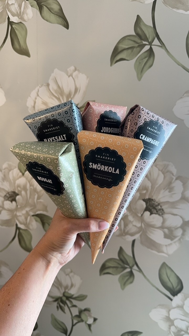 Nougat Chokladtryffel i strut