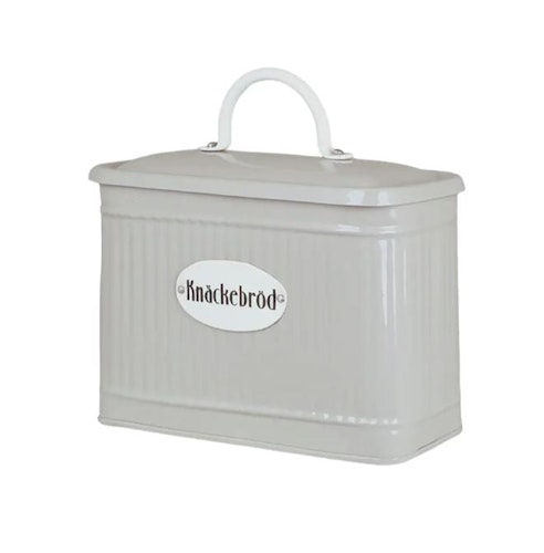 Plåtburk Hugo Knäckebröd Beige