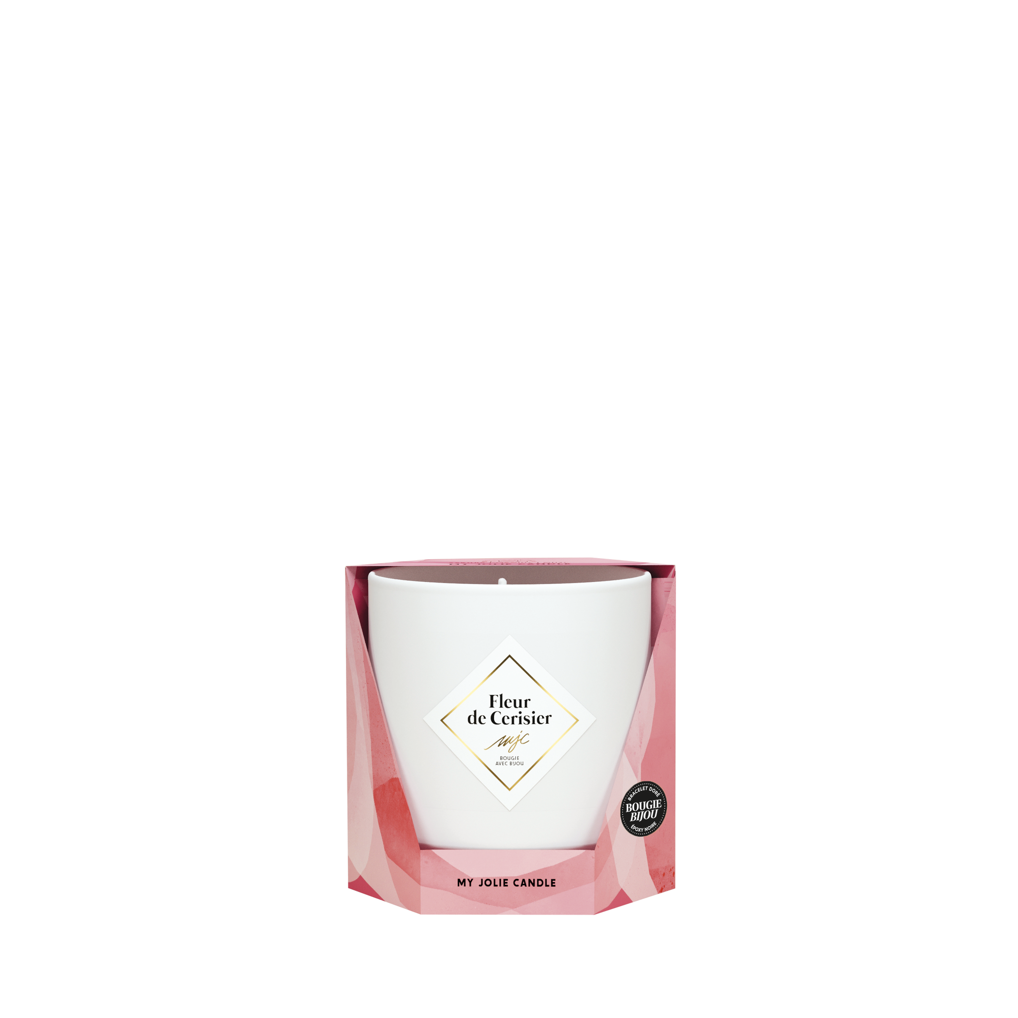 Sakura Flower - Doftljus med armband - My Jolie Candle - Maison Berger Sweden
