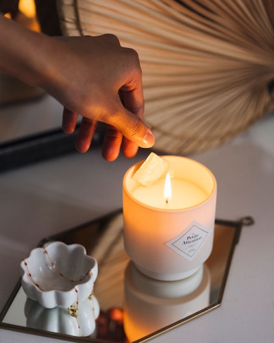 Fresh Linen - Doftljus med armband - My Jolie Candle - Maison Berger Sweden