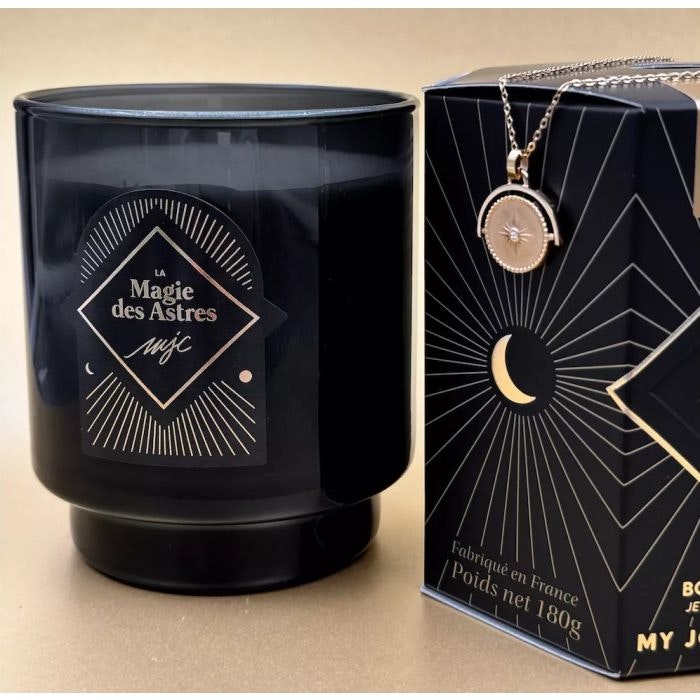 Magic Of The Stars - Doftljus med halsband- My Jolie Candle - Maison Berger Sweden