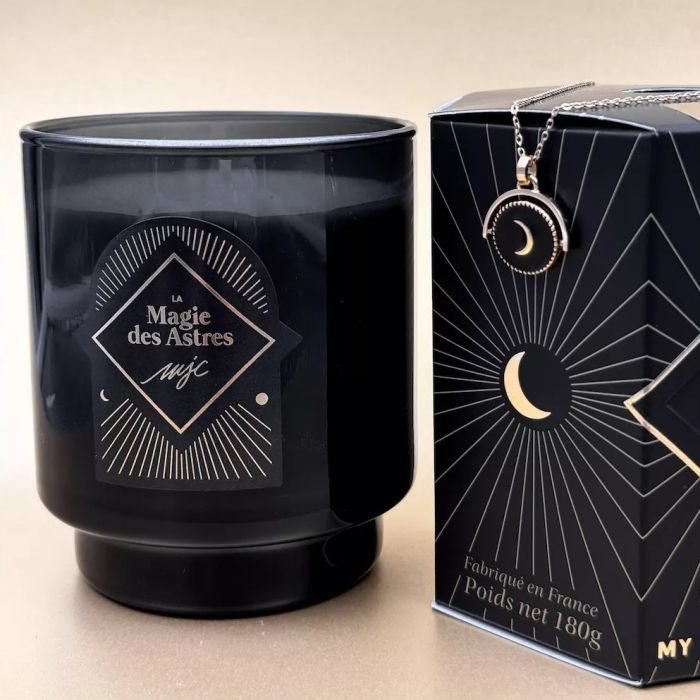 Magic Of The Stars - Doftljus med halsband- My Jolie Candle - Maison Berger Sweden