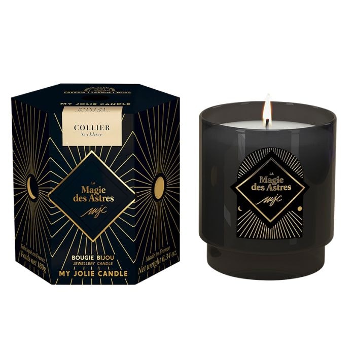 Magic Of The Stars - Doftljus med halsband- My Jolie Candle - Maison Berger Sweden
