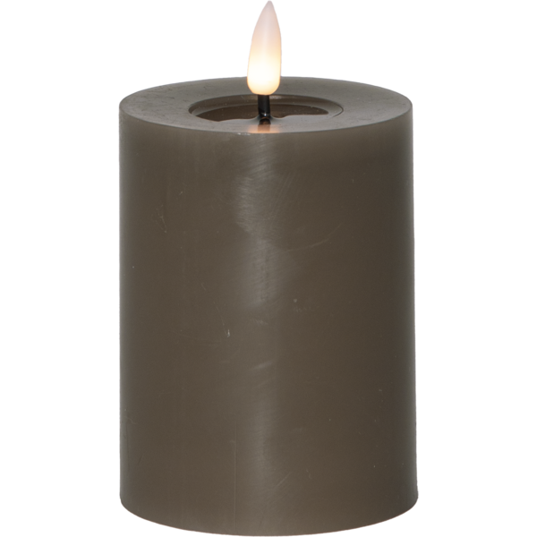 Brun Led ljus flamme 7,5*12,5cm