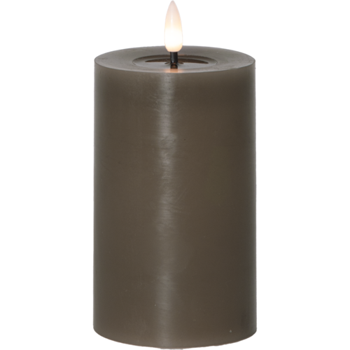 Brun Led ljus flamme 7,5*15cm