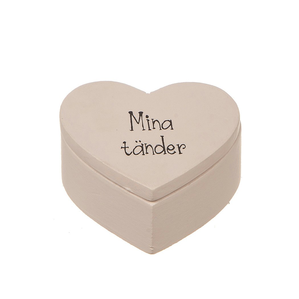 Trälåda för mjölktänder