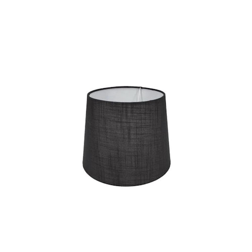 Lampskärm Svart Linne 22*28*22cm