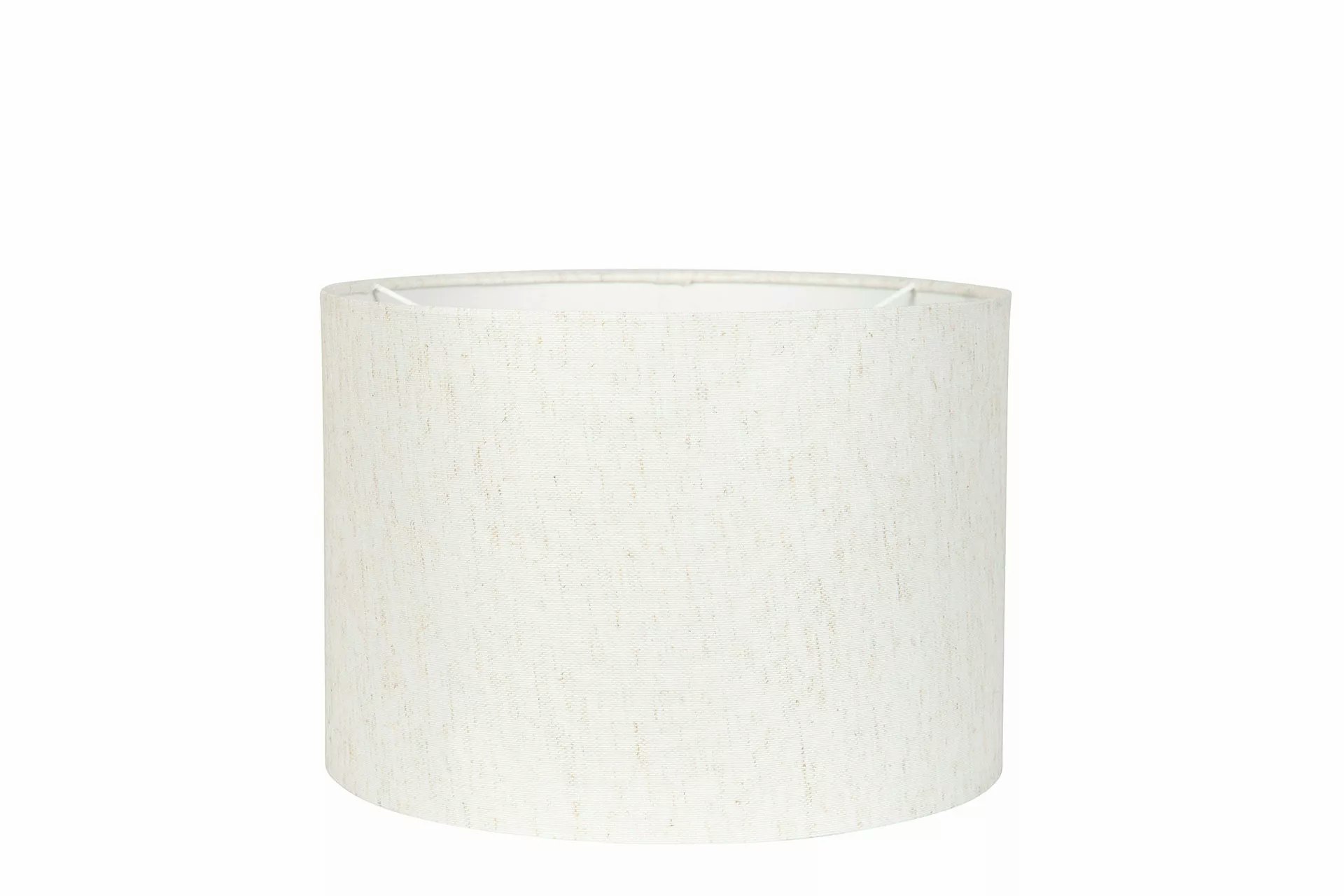 Lampskärm Linne Cylinder Creme 30*21cm