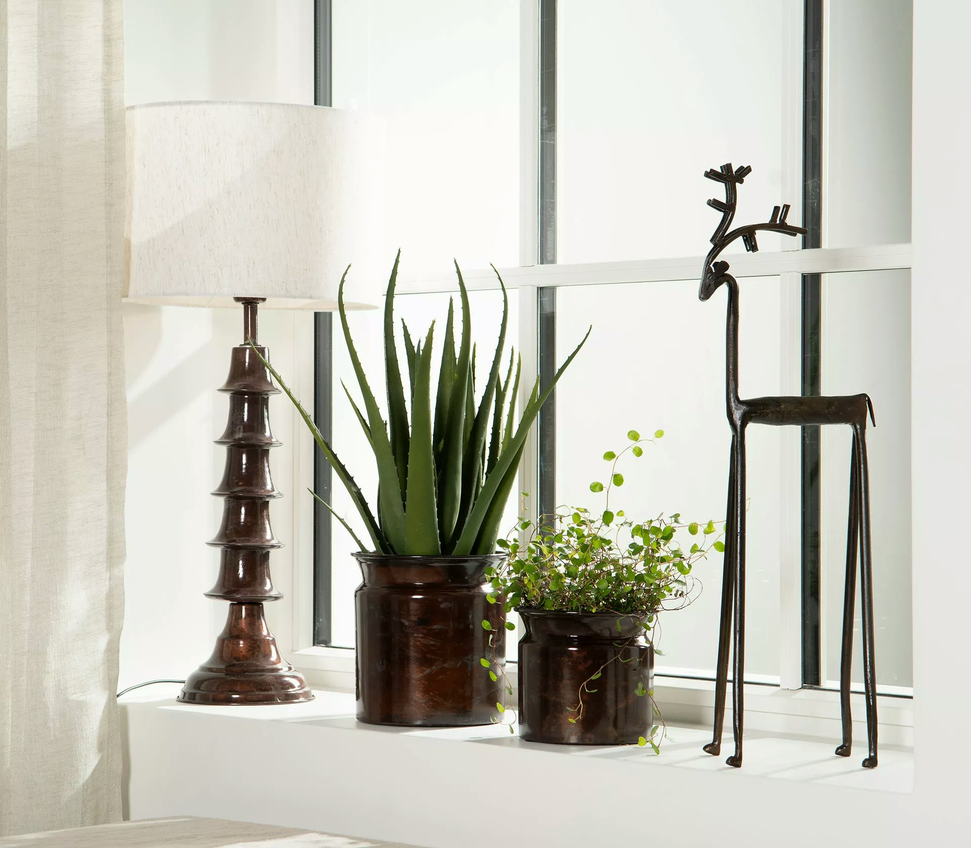 Lampskärm Linne Cylinder Creme 30*21cm
