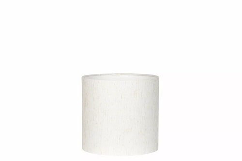 Lampskärm Linne Cylinder Creme 20*19cm
