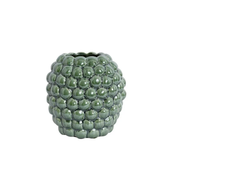 Bubbelvas grön 25cm
