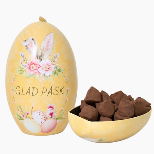 Påskägg med chokladtryfflar
