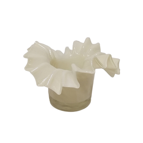 Ljuslykta Flower Cream 15,5cm