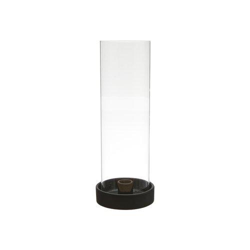 Svart Ljusstake Megan