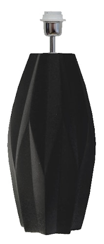 Geometric Svart Lampfot 50cm