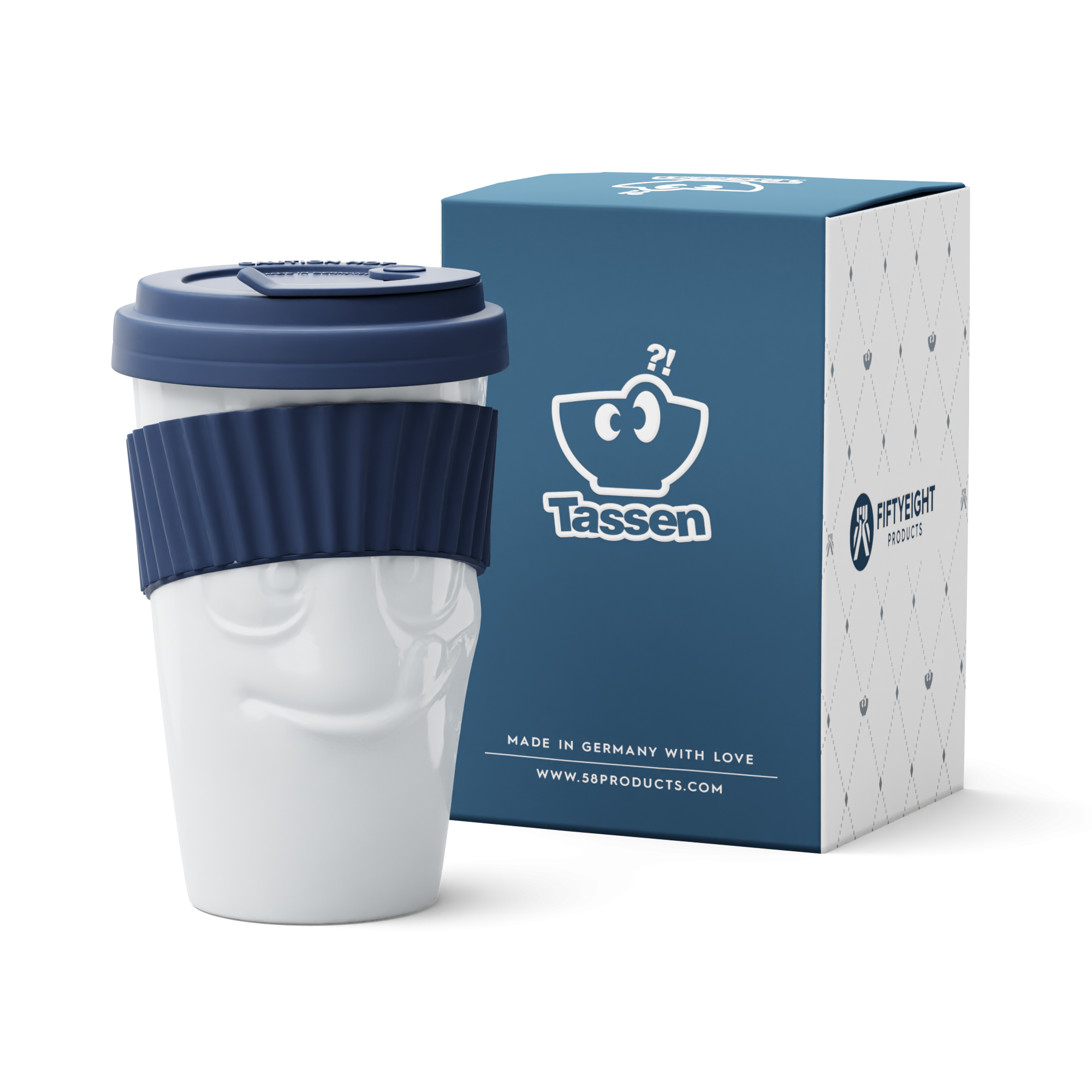 Blå Mugg To Go Tasty 400ml