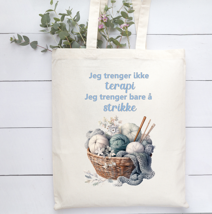 Jeg trenger ikke terapi..