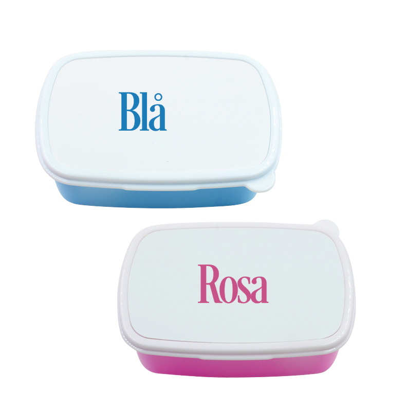 Bamse i rosa fly, matboks