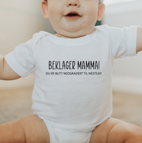 Beklager mamma!