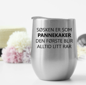 Søsken er som pannekaker..