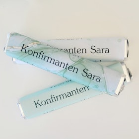 Kinder Maxi etiketter, grønnmix