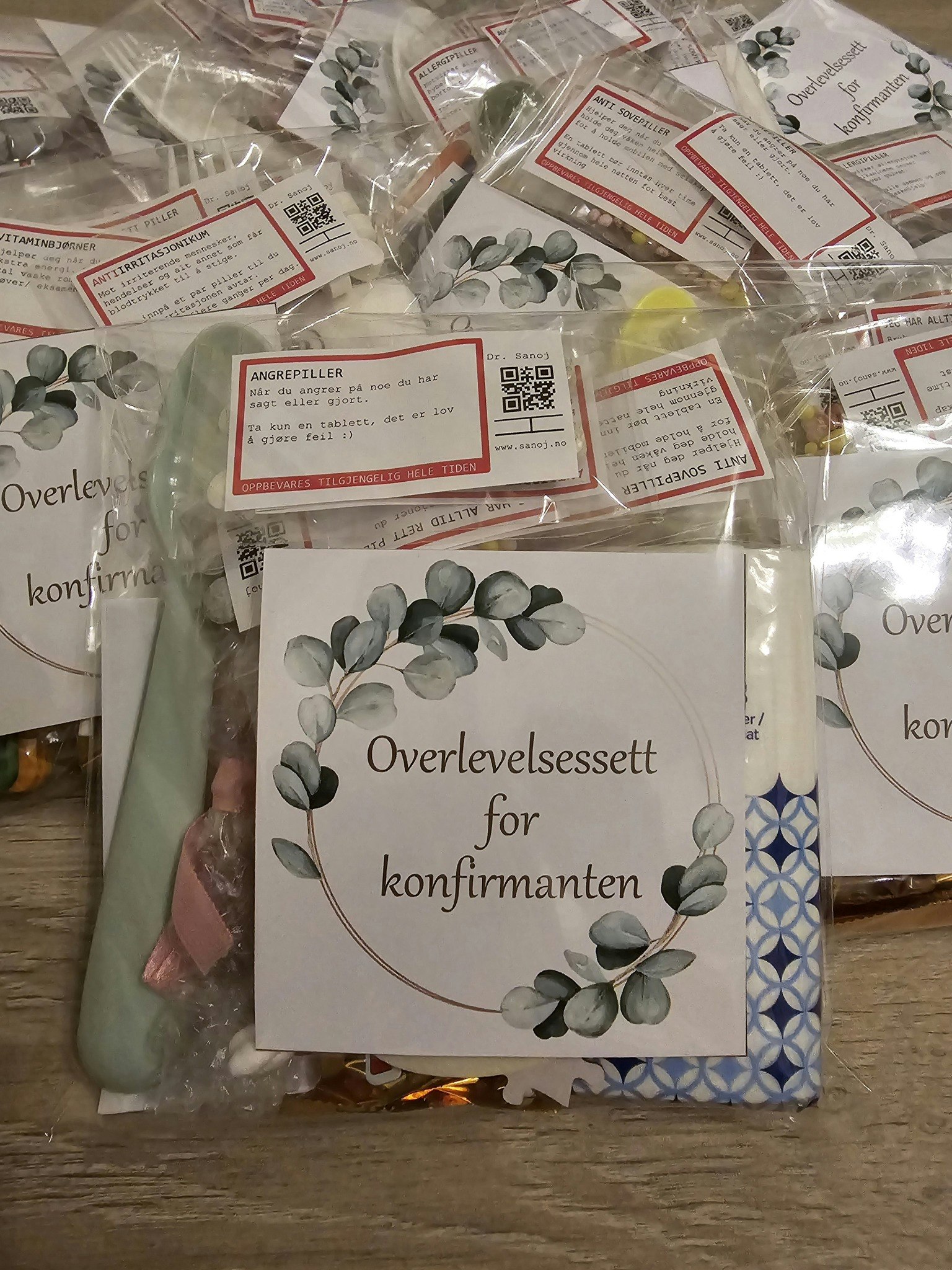 Overlevelsessett for konfirmanten
