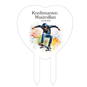 Skater - kaketopp