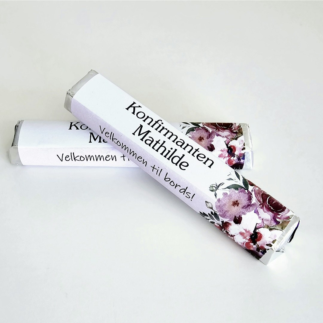 Blomst - konfirmasjonsark