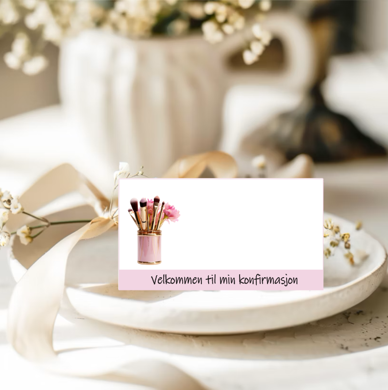 Makeup - Konfirmasjonsark