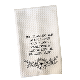 Jeg planlegger aldri hevn!