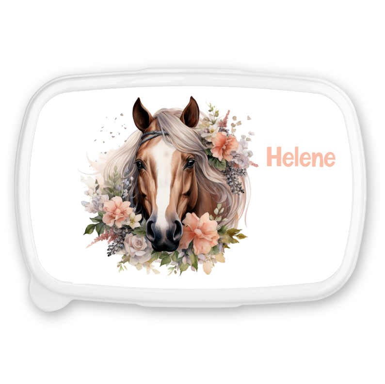 Hest, matboks