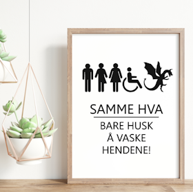 Husk å vask hendene!