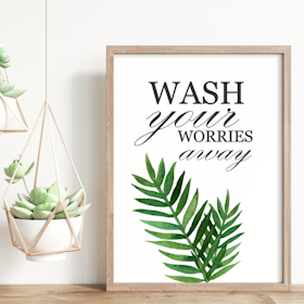Wash your worries away