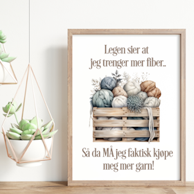 Legen sier...