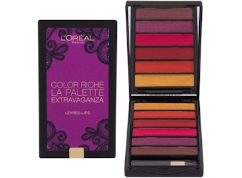 L'oreal paris lipstick color Riche La Extravaganza palette