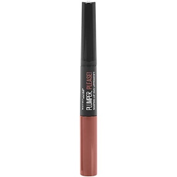 Maybelline New York plumper please duo lip gloss-205 Close up
