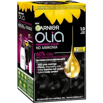 GARNIER OLIA  0.1 Deep Black- Hårfarge