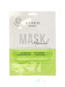 Kimoco beauty mask Collagen + Avokado - Nourishing & Regenerating Sheet Mask