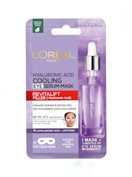 Loreal Paris Revitalift Filler Eye Mask Hyaluronic Cooling Eye Serum- Øye maske