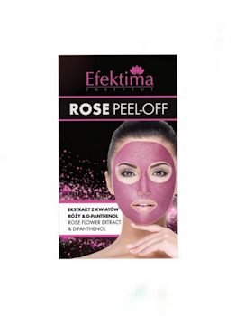EFFECTIMA Rose Peel-off peel-off maske roseblomstekstrakt & D-panthenol