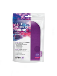 MINETAN Life Is Better In Color Brozne on Applicator Mitt