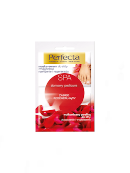 PERFECTA SPA - Fotbehandling maske-serum + vulkansk peeling