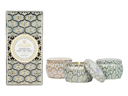 Voluspa - Maison Blanc minitin giftset